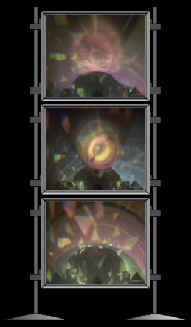 Edition I/21/22/23 - Raum 7 - Light Optics Lichtkunst Light Art by Lichtk�nstler Light Artist Lightmaster